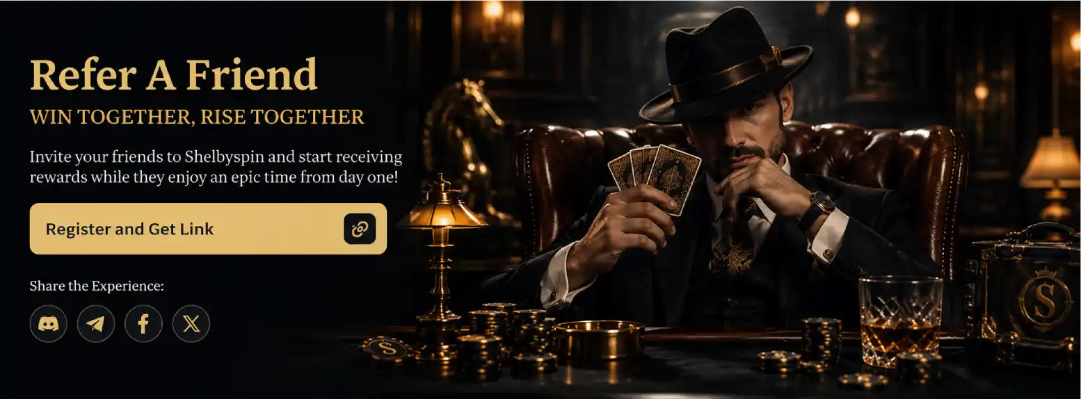 shelbyspin casino referral program